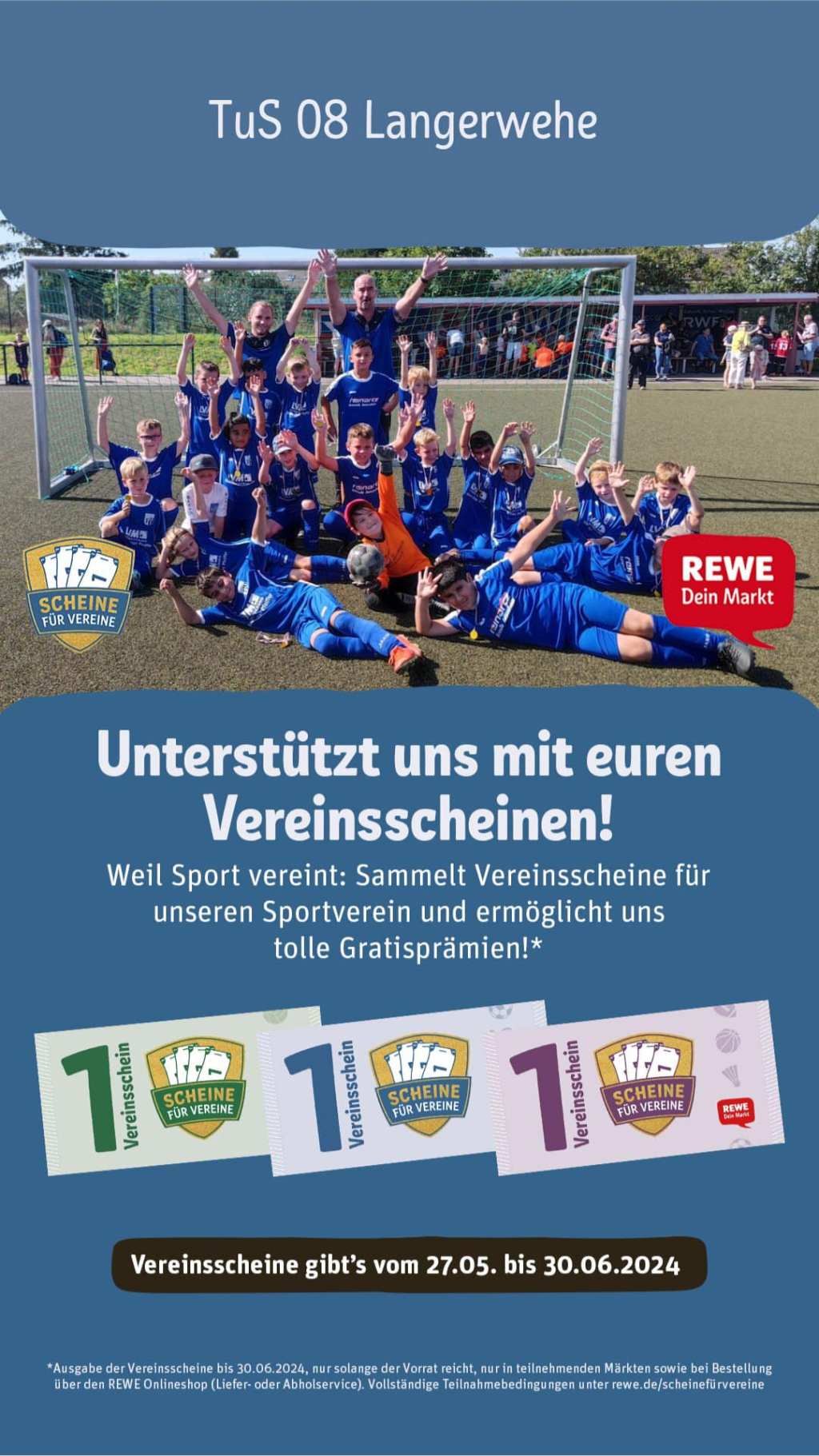 ScheinefürVereine – Auch wir sind wieder&nbsp;dabei!