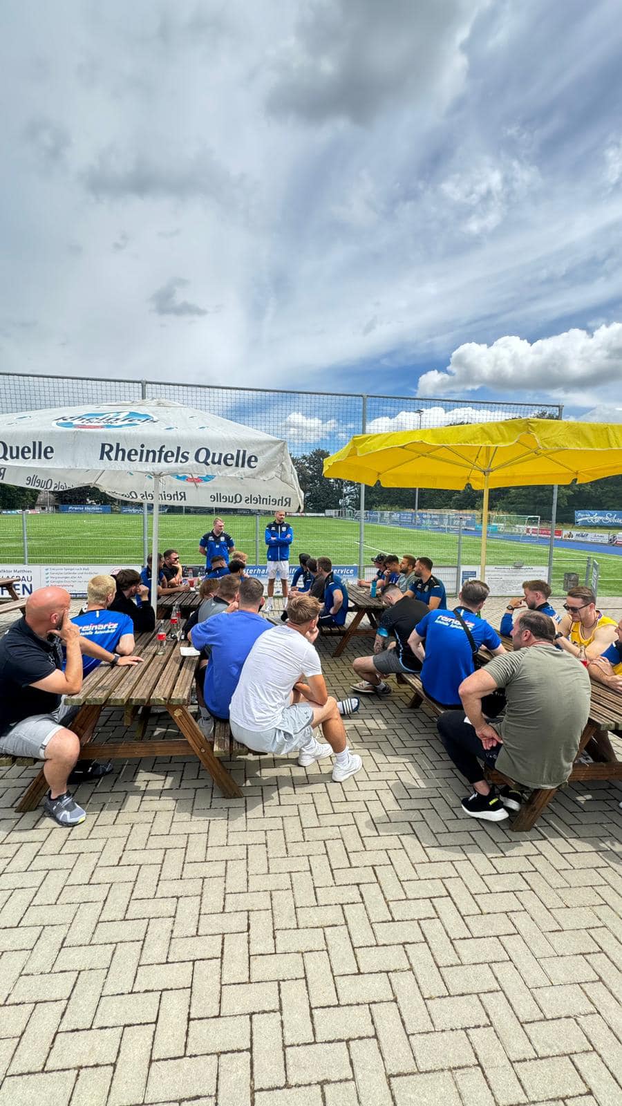 Vorbereitungsbeginn der zweiten&nbsp;Mannschaft