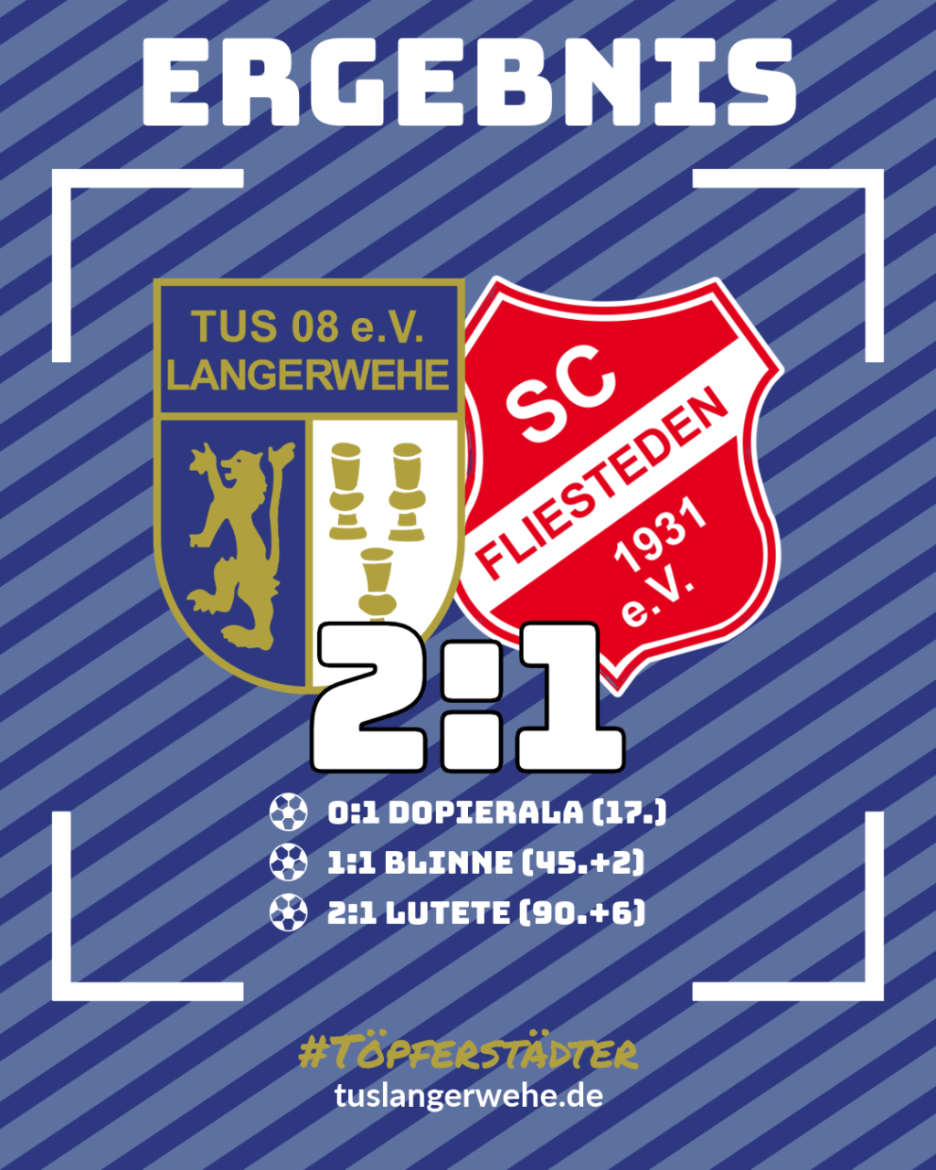 Erste Mannschaft gewinnt Flutlichtspiel und ist vorerst&nbsp;Spitzenreiter