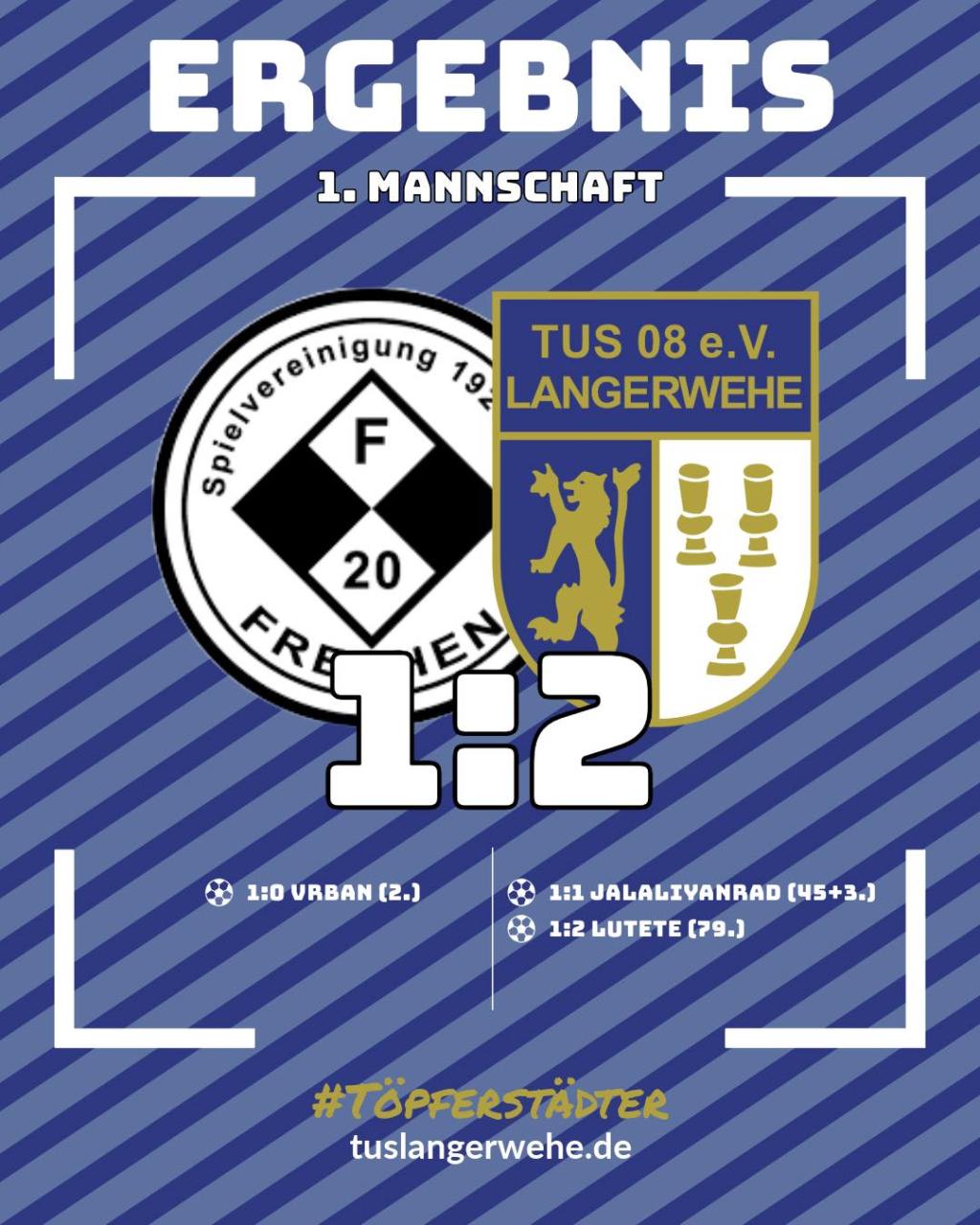 Erste holt kämpferisch drei Punkte, Zweite geht leer&nbsp;aus