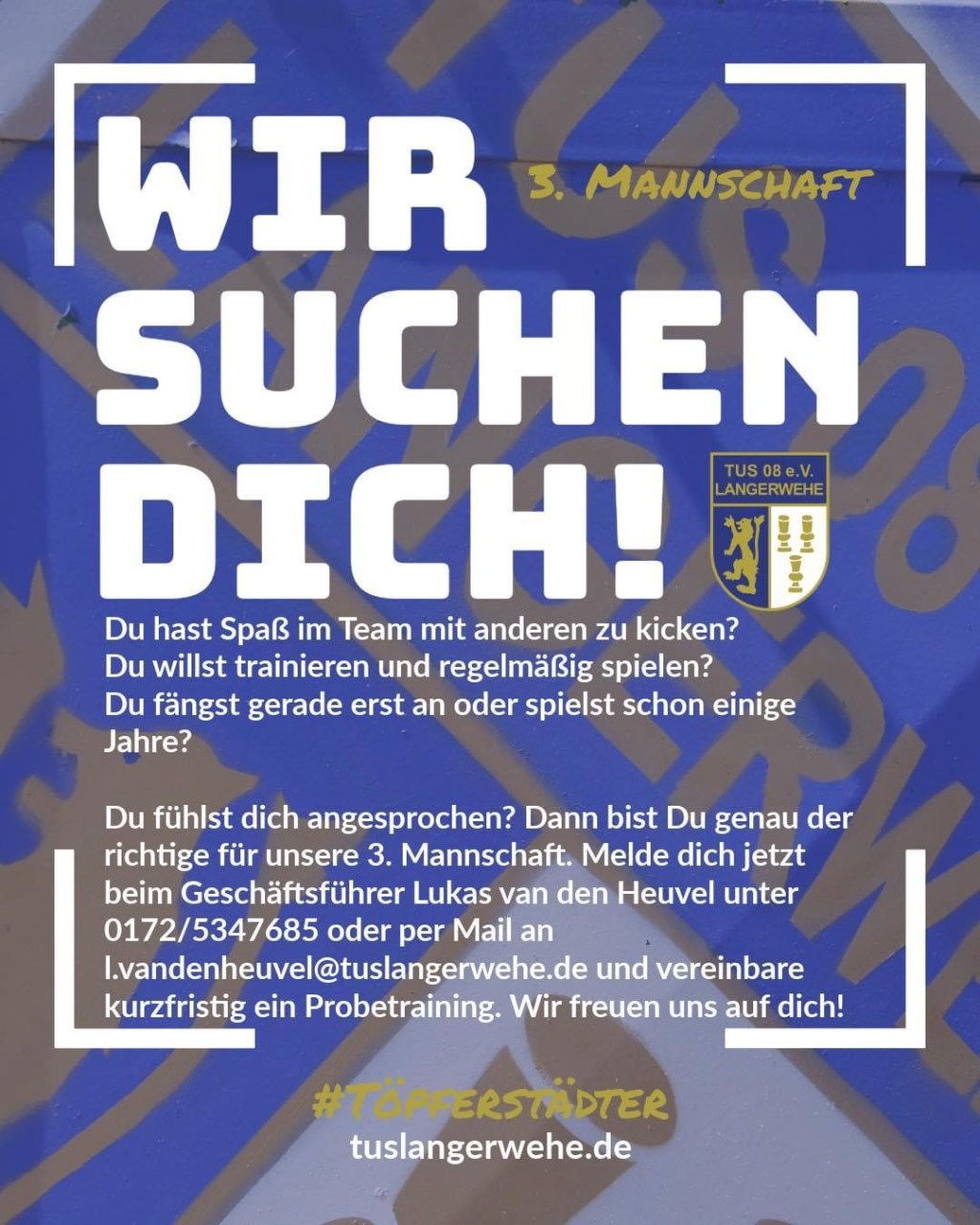 Wir suchen Dich!