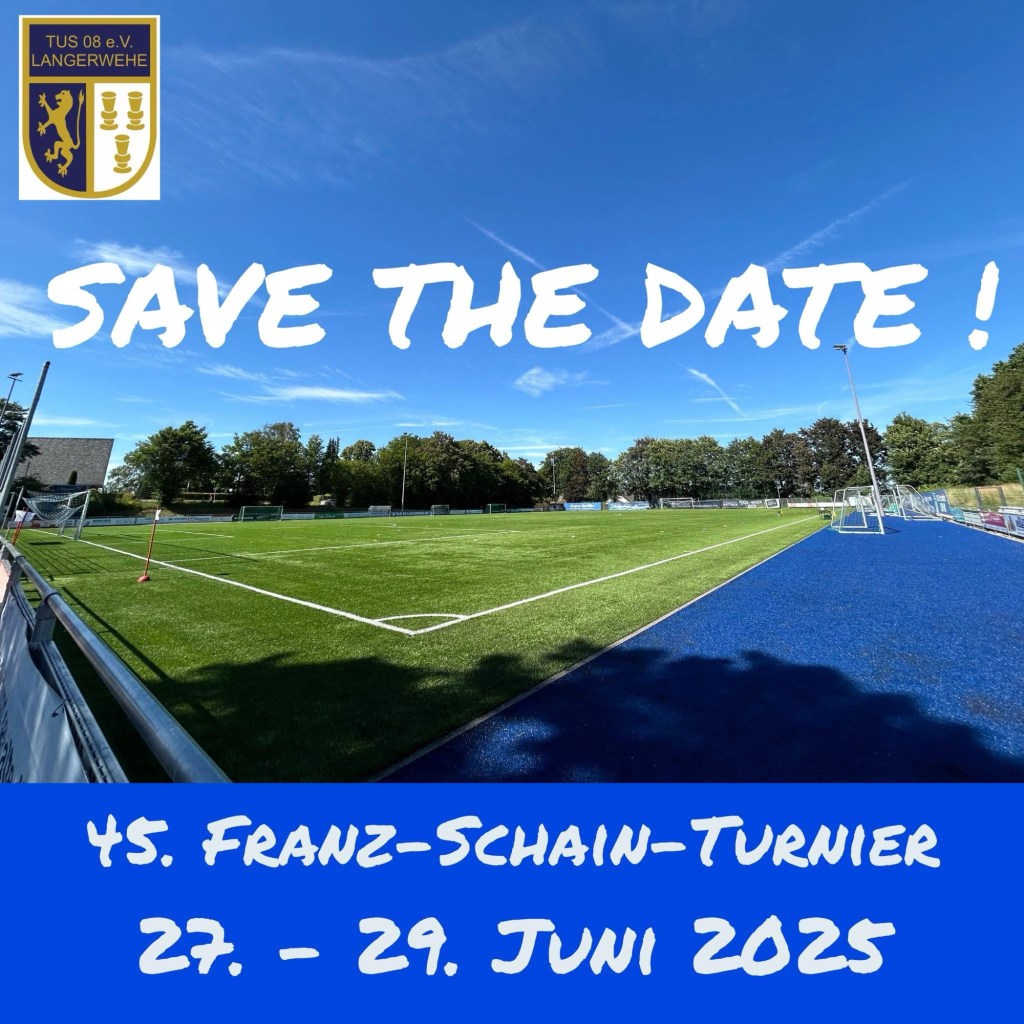 +++ SAVE THE DATE&nbsp;+++